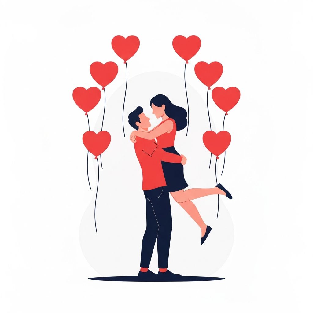 Regalo personalizado para pareja con silueta romántica hecha desde una foto